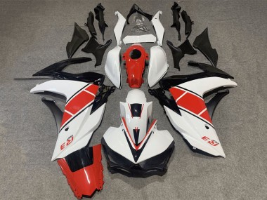 Buy 2015-2018 White Red Black Yamaha YZF R3/R25 Motorcycle Fairing UK