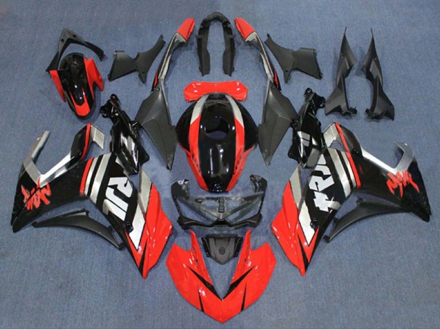 2015-2018 Red Silver Glossy Black Yamaha YZF R3/R25 Motorcycle Fairings UK