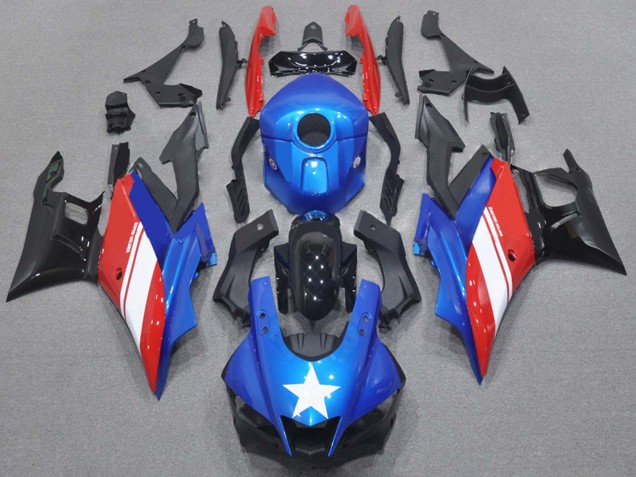 2015-2018 Blue White Red Black Yamaha YZF R3/R25 Motorcycle Fairings UK