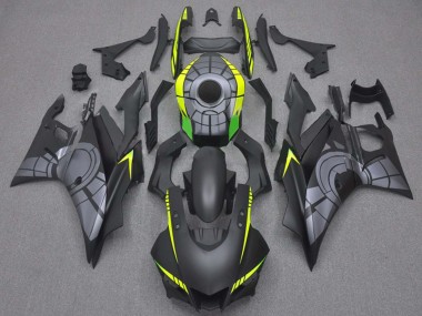 Buy 2019-2021 Yellow Grey Matte Black Yamaha YZF R3/R25 Motorcycle Fairings UK