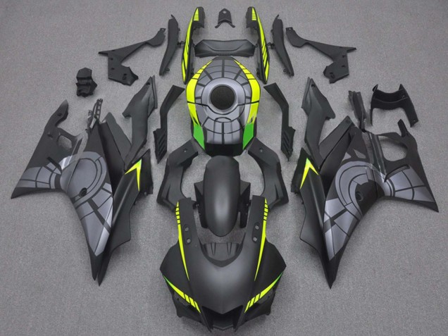 2019-2021 Yellow Grey Matte Black Yamaha YZF R3/R25 Motorcycle Fairings UK