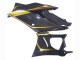 2019-2021 Glod Black Carbon Fiber Yamaha YZF R3/R25 Motorcycle Fairings UK