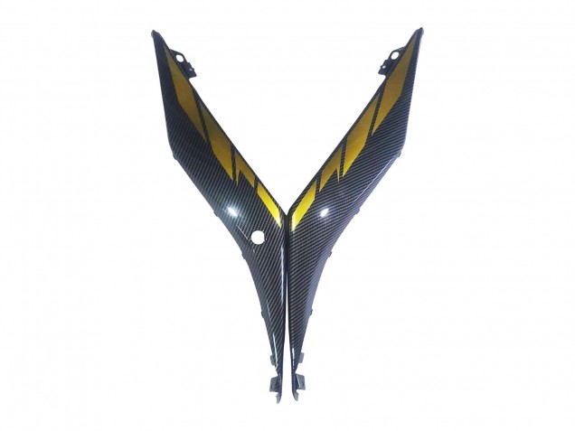 2019-2021 Glod Black Carbon Fiber Yamaha YZF R3/R25 Motorcycle Fairings UK