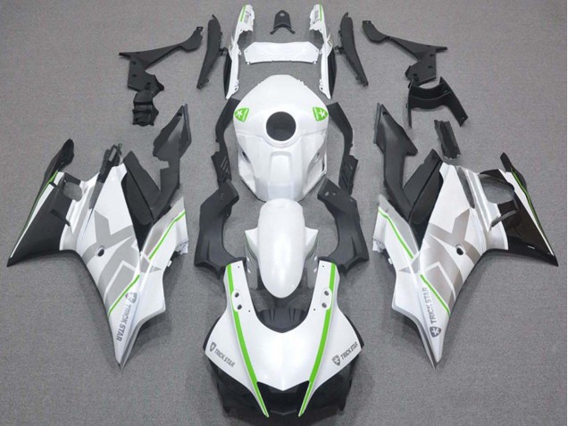 2019-2021 White Green Silver Black Yamaha YZF R3/R25 Motorcycle Fairings UK