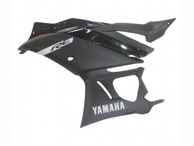 2019-2021 Matte Black Silver Yamaha YZF R3/R25 Motorcycle Fairings UK