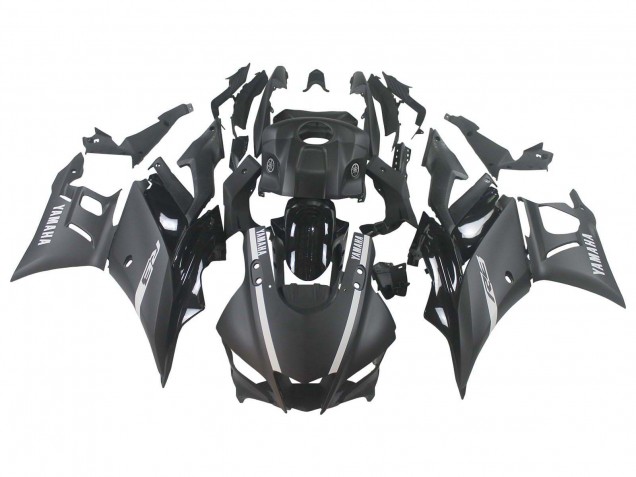 2019-2021 Matte Black Silver Yamaha YZF R3/R25 Motorcycle Fairings UK