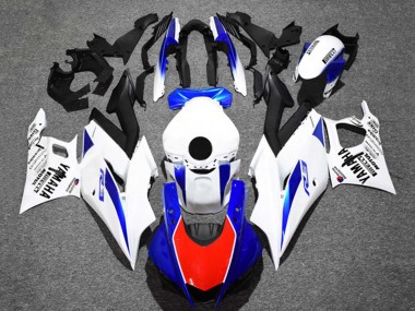 Buy 2019-2021 White Blue Red Black Yamaha YZF R3/R25 Motorcycle Fairings UK
