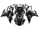 2019-2021 Glossy Black White Yamaha YZF R3/R25 Motorcycle Fairings UK