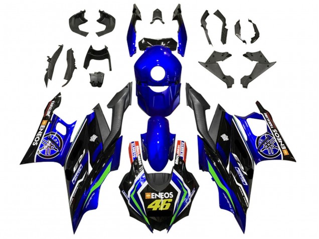 2019-2021 Blue White Green Black ENEOS 46 Yamaha YZF R3/R25 Motorcycle Fairings UK