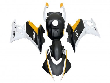 Buy 2019-2021 White Yellow Matte Black Yamaha YZF R3/R25 Motorcycle Fairings UK