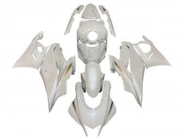 Buy 2019-2021 White Gold Yamaha YZF R3/R25 Motorcycle Fairings UK