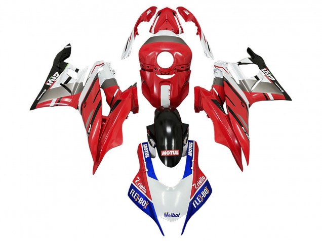 2019-2021 White Red Blue Black Givi Motul Yamaha YZF R3/R25 Motorcycle Fairings UK