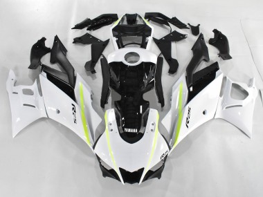 Buy 2019-2021 White Green Black Yamaha YZF R3/R25 Motorcycle Fairings UK