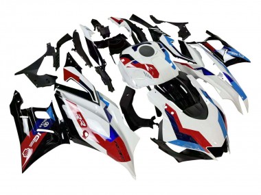 Buy 2019-2021 White Blue Red Glossy Black Yamaha YZF R3/R25 Motorcycle Fairings UK