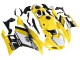 2019-2021 Yellow White Black Stripe Yamaha YZF R3/R25 Motorcycle Fairings UK