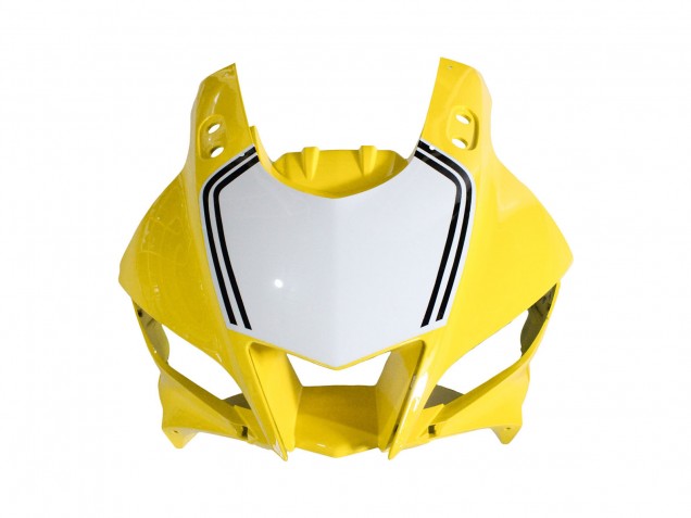2019-2021 Yellow White Black Stripe Yamaha YZF R3/R25 Motorcycle Fairings UK
