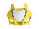 2019-2021 Yellow White Black Stripe Yamaha YZF R3/R25 Motorcycle Fairings UK