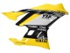2019-2021 Yellow White Black Stripe Yamaha YZF R3/R25 Motorcycle Fairings UK
