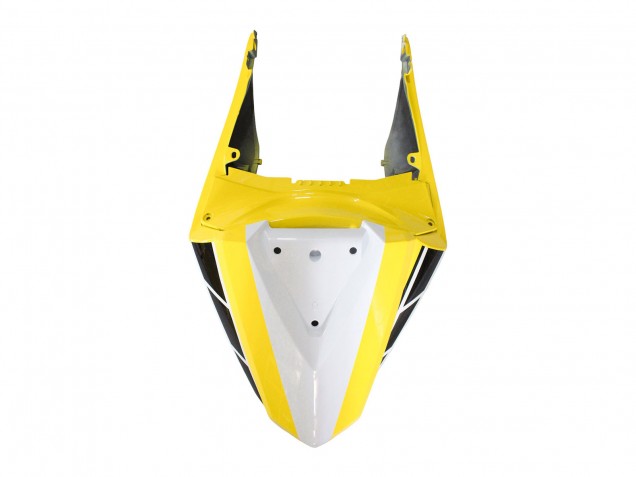 2019-2021 Yellow White Black Stripe Yamaha YZF R3/R25 Motorcycle Fairings UK