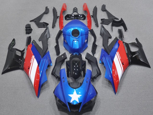 2022-2024 Blue White Red Black Yamaha YZF R3/R25 Motorcycle Fairing Kits UK