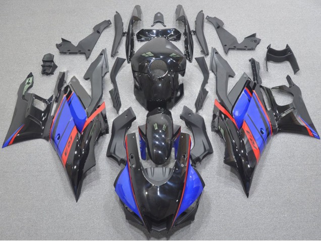 2022-2024 Glossy Black Blue Red Yamaha YZF R3/R25 Motorcycle Fairings UK
