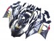2022-2024 Black Carbon Fiber Style Gold Red ABBOT Yamaha YZF R3/R25 Motorcycle Fairings UK