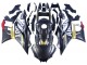2022-2024 Black Carbon Fiber Style Gold Red ABBOT Yamaha YZF R3/R25 Motorcycle Fairings UK