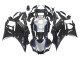 2022-2024 Black Carbon Fiber Style Silver Blue Yamaha YZF R3/R25 Motorcycle Fairings UK