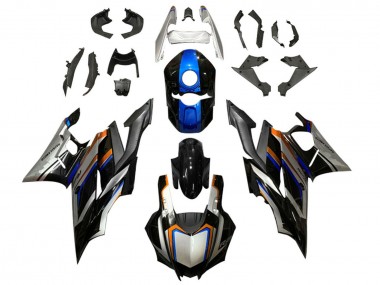 Buy 2022-2024 Silver Blue Orange Black Yamaha YZF R3/R25 Motorcycle Fairings UK