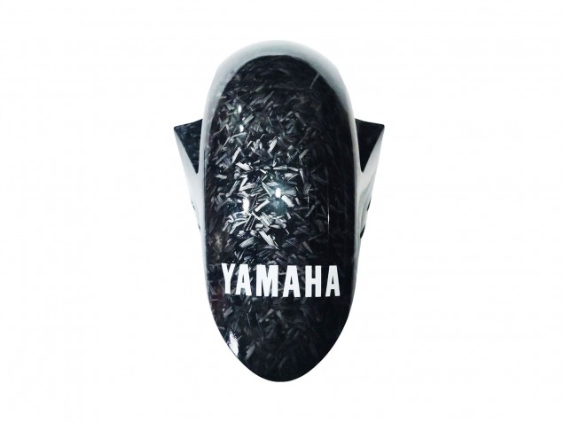 2022-2024 Marble Black Silver Blue Forged Carbon Fiber Style Yamaha YZF R3/R25 Motorcycle Fairings UK