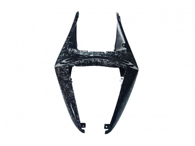 2022-2024 Marble Black Silver Blue Forged Carbon Fiber Style Yamaha YZF R3/R25 Motorcycle Fairings UK