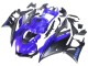 2022-2024 Blue Matte Black Yamaha YZF R3/R25 Motorcycle Fairing UK