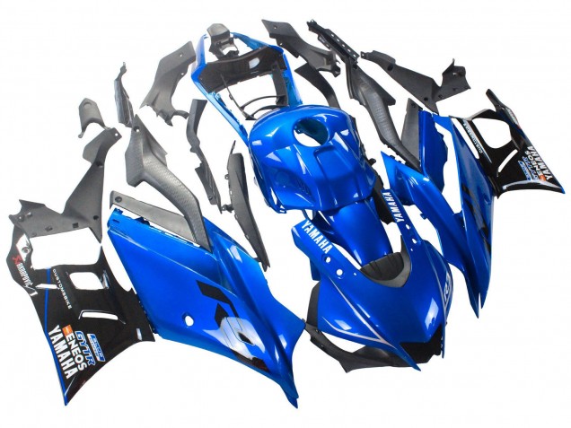 2022-2024 Blue Black ENEOS Yamaha YZF R3/R25 Motorcycle Fairings UK