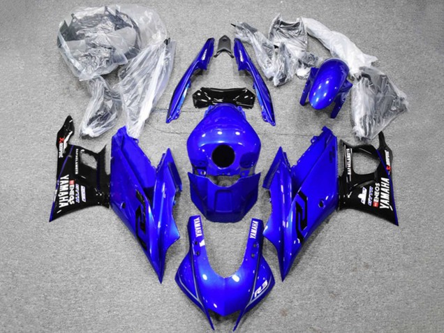 2022-2024 Blue Black ENEOS Yamaha YZF R3/R25 Motorcycle Fairings UK