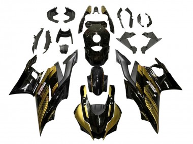Buy 2022-2024 Gold Glossy Black Semakin Didepan Yamaha YZF R3/R25 Motorcycle Fairings UK