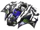 2022-2024 Blue Green Black Monster Yamalube ENEOS Yamaha YZF R3/R25 Motorcycle Fairings UK