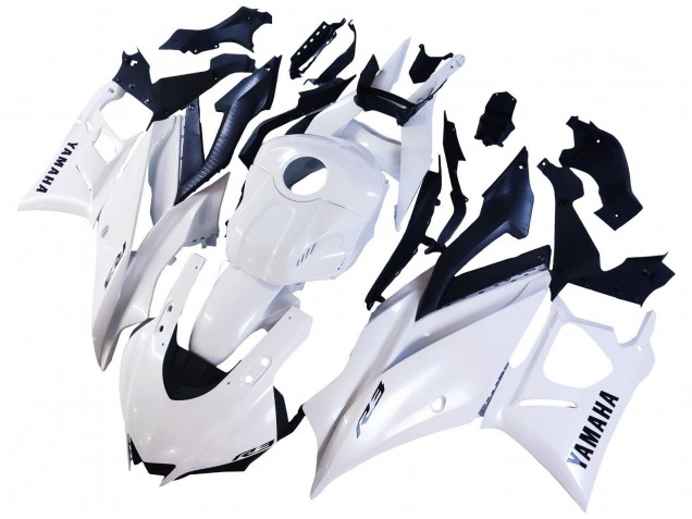 2022-2024 White Yamaha YZF R3/R25 Motorcycle Fairings UK