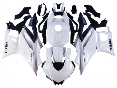 Buy 2022-2024 White Yamaha YZF R3/R25 Motorcycle Fairings UK