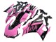 2022-2024 Pink Glossy Black Monster Yamaha YZF R3/R25 Motorcycle Fairings UK