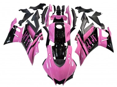 Buy 2022-2024 Pink Glossy Black Monster Yamaha YZF R3/R25 Motorcycle Fairings UK