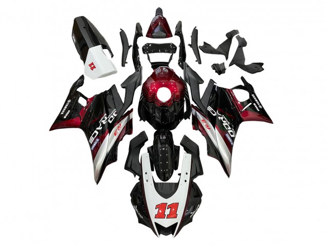 2022-2024 Red Silver Black 11 Yamaha YZF R3/R25 Motorcycle Fairings UK