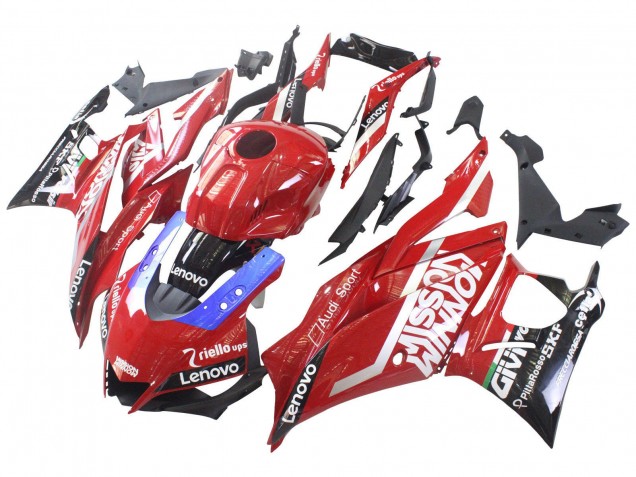 2022-2024 Red Blue Black Lenovo Valsir Yamaha YZF R3/R25 Motorcycle Fairings UK