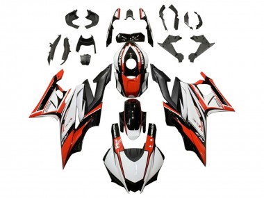 Buy 2022-2024 White Red Black Yamaha YZF R3/R25 Motorcycle Fairing Kits UK
