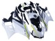 2022-2024 White Yellow Black Yamaha YZF R3/R25 Motorcycle Fairings UK