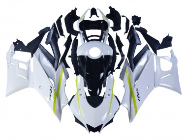 Buy 2022-2024 White Yellow Black Yamaha YZF R3/R25 Motorcycle Fairings UK