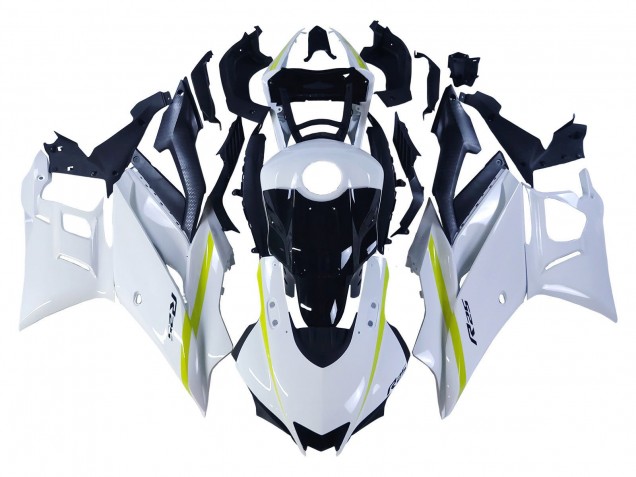 2022-2024 White Yellow Black Yamaha YZF R3/R25 Motorcycle Fairings UK