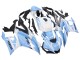 2022-2024 White Light Blue Yamaha YZF R3/R25 Motorcycle Fairings UK