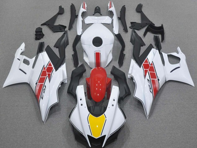2022-2024 White Red Yellow Black Yamaha YZF R3/R25 Motorcycle Fairings UK