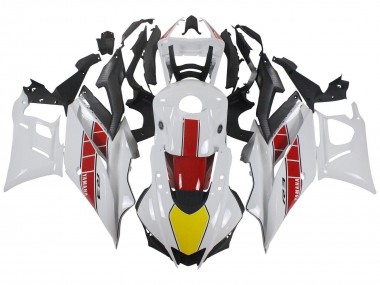 Buy 2022-2024 White Red Yellow Black Yamaha YZF R3/R25 Motorcycle Fairings UK