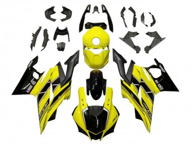 Buy 2022-2024 Yellow Black Yamaha YZF R3/R25 Motorcycle Fairings UK